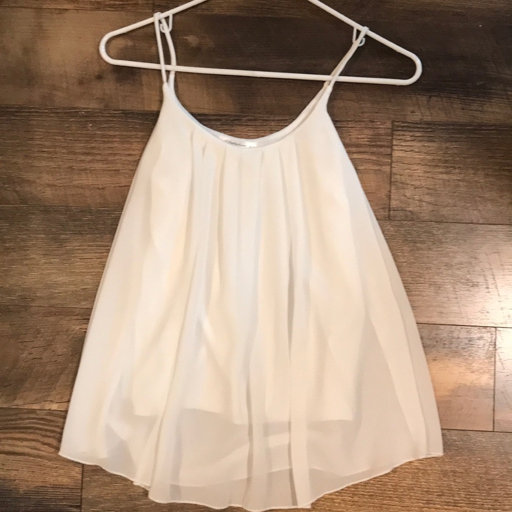 White tank top business casual